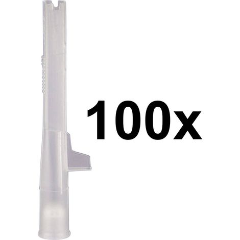 Dräger slide'n'click Embouts buccaux transparent W675932 (1/3)
