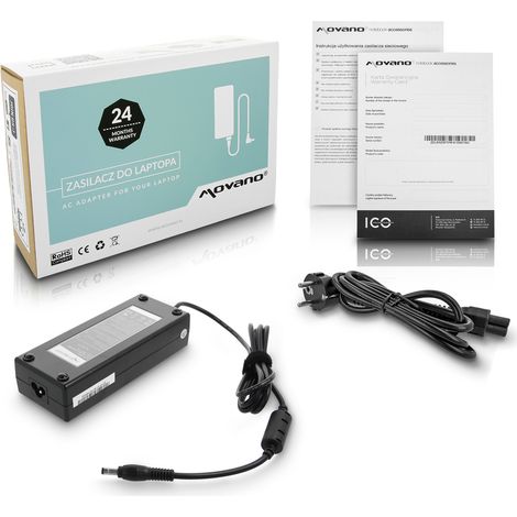 Alimentatore/caricabatterie per HP 19 V 7,1 A 135 W 5,5 x 2,5 mm (1/5)