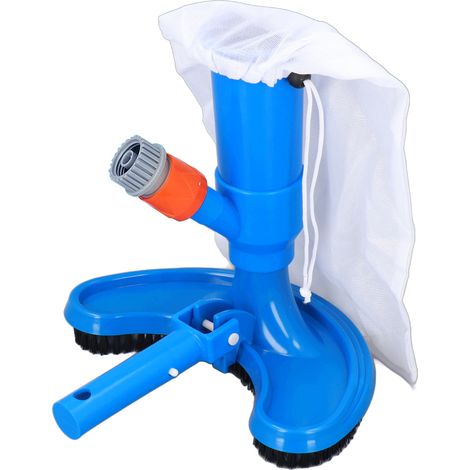 Aspirateur piscine Mini Jet sous-marin avec brosse et sac filtrant pour piscines, spas, fontaines - Standard US (1/5)
