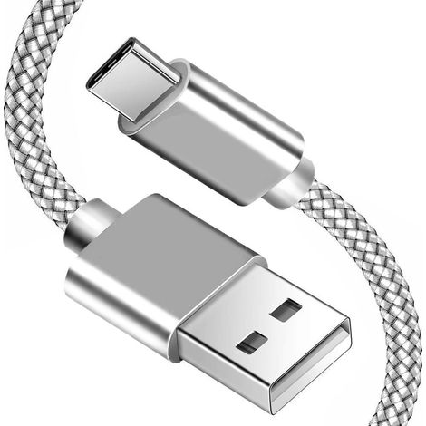 Cable de carga rápida USB-A - USB-C Koanni kb03SILVER