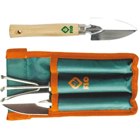 Set di 3 attrezzi da giardinaggio 99028 FLO