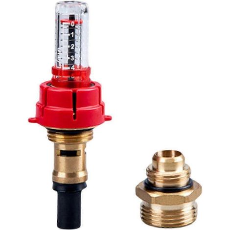 Débitmètre de remplacement pour collecteurs en acier inoxydable, régulateur de débit pour collecteur de chauffage au sol, optimisation de la distribution de chaleur 2025 (1/5)