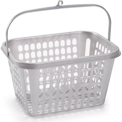 Cesta pinzas de plastico  Gris