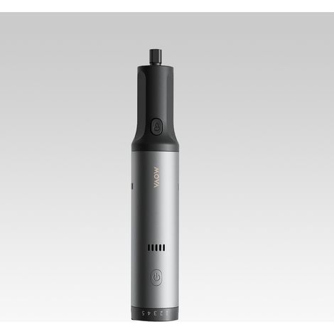 MOVA MRT008 Pro Akku-Rotationswerkzeug 7,2V, 28-teiliges Rotary Tool Set, 10.000–28.000 U/min, Silber-Grau