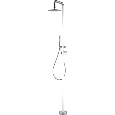 IMEX Cascata de acero inoxidable 316 con difusor orientable y sistema anticalcare color acero modelo FLORIDA (1/4)