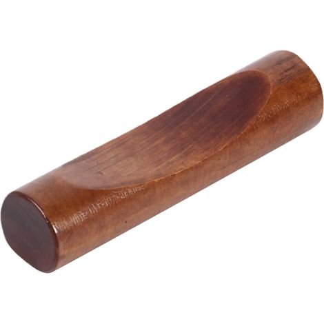 Lot de 10 - Porte-baguettes ovale - Porte-baguettes portable en bois - Range-couverts - 5,8 x 1,5 cm - Couleur café (1/5)