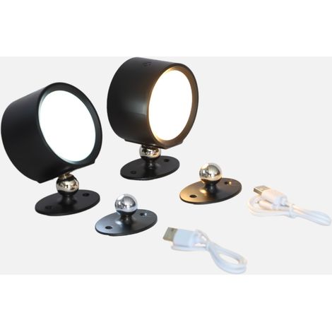 Set 2 lampade ricaricabili per pergola
