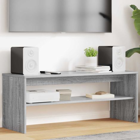 vidaXL Mobile TV Grigio Sonoma 100 x 35 x 40 cm Legno multistrato