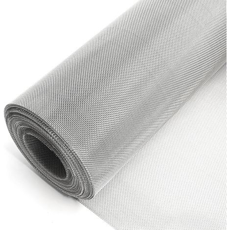 1 Grillage Anti Rongeur, Acier Inoxydable 304, Maille Fine 20 Mesh, Pour Jardin, Fenêtre, Poulailler