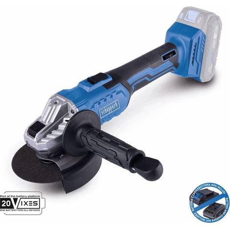 Amoladora angular 20v sin bateria ixes Scheppach c-ag125-x (1/5)