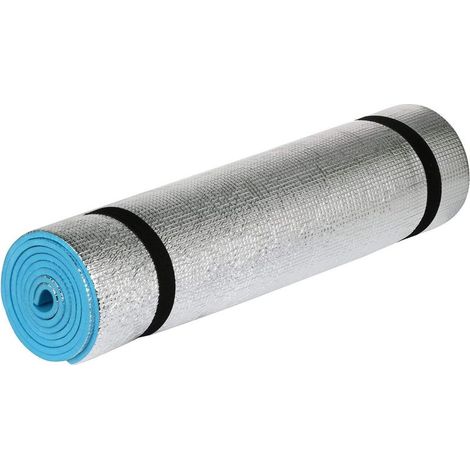 Tapis Camping Mousse 180cmx50cm Matelas Thermique Isolant Enroulable  utilisation camping randonnée festival, design léger rembourré, surface résistante à l’eau, rangement portable enroulable (1/5)