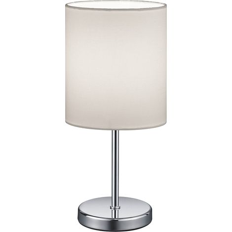 Lampada tavolo da Interno E14 in Metallo Cromo