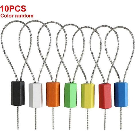 Lot de 10 attaches de plomb, outil de serrage en acier inoxydable (1/5)