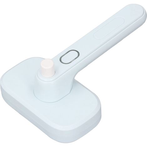 Brosse anti-perte pour animaux de compagnie, auto-nettoyante, peigne à broches à ions négatifs, effet de Massage des dents, toilettage, épilation pour chat et chien, bleu (1/5)