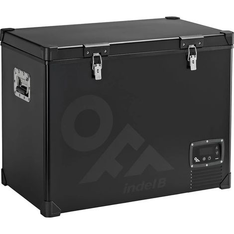 Glacière Electrique à Compression INDEL B STEEL TB100 Black - Vesna