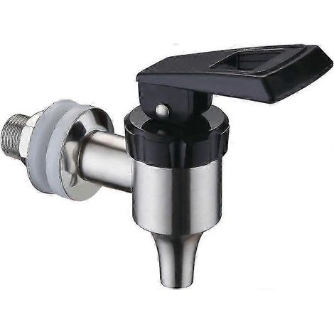 Distributeur de boissons, robinet à bière, acier inoxydable 16 mm (1/5)