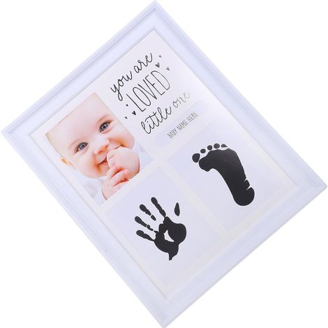 Cadre photo BESPORTBLE pour empreintes de mains et de pieds (1/5)