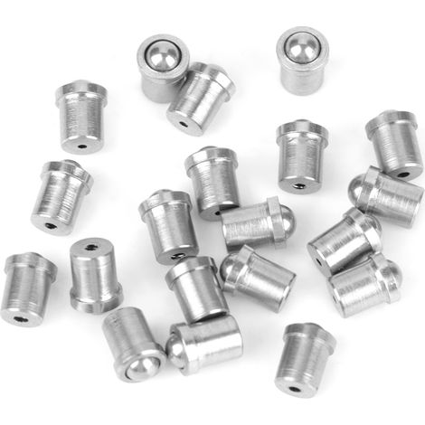 Perles de positionnement de précision en acier inoxydable 304, vis, piston à bille à ressort lisse (φ 34) (1/5)