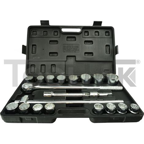 GEKO G10111 SET CHIAVI A BUSSOLA 3/4" 20pz 19-50mm PER CAMION E TRATTORI (1/5)
