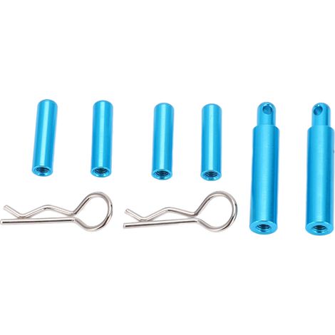 Plaque De Support De Batterie - Colonne De Fixation En Alliage D'Aluminium - Pour Voiture Télécommandée Tamiya TT01 - Lot De 1 (1/5)