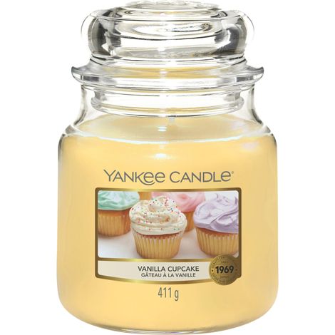 bougie jarre parfumée moyenne taille Gâteau à la vanille jusqu’à 75 heures de combustion (1/5)