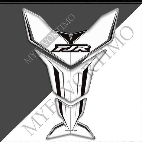Pare-brise, valises latérales, déflecteur de vent, kit de protection genoux, sacoches, protection de réservoir, autocollants 3D décoratifs pour Yamaha FJR1300 (Kaki) (1/5)