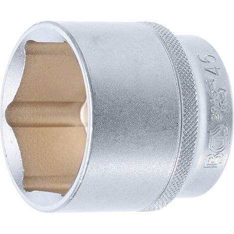 BGS Douille pour clé, six pans 12,5 mm (1/2") 46 mm