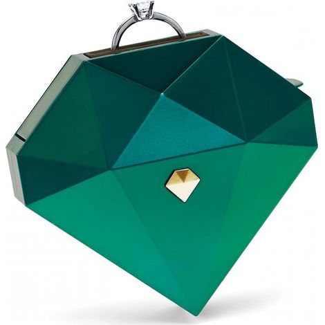 Coffret cadeau en forme de cœur avec surprise et farce - Présentoir à bijoux amusant pour mariage, fiançailles, demande en mariage, anniversaire et anniversaire de mariage (1/5)