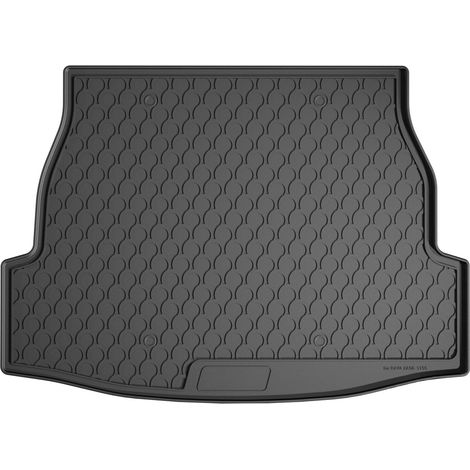 Vasca baule su misura in gomma sintetica - compatibile per Toyota Rav4 (03/1912/25) baule alto, con ruota di scorta, no Phev