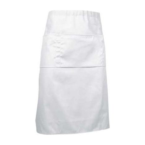 Delantal de trabajo VALENTO Cabernet Adulto Blanco