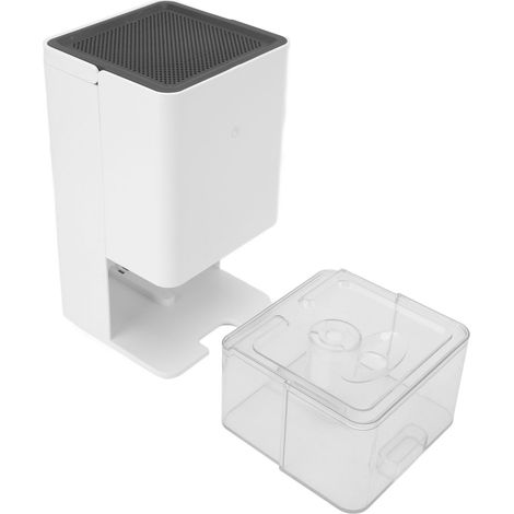 Déshumidificateur 40 W, réservoir d'eau de 1,2 L, capteur précis, arrêt automatique, fonction séchage du linge, pour chambre ou sous-sol, prise américaine. (1/5)