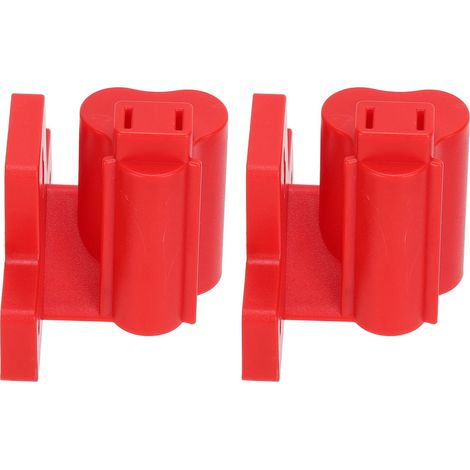 Support mural Milwaukee M12 pour outils 12V, rangement mural 2 pièces pour outils électriques, porte-outils industriel robuste. (1/5)