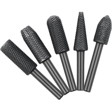 Limes rotatives, perceuse rotative, colonne vertébrale pour tête, lime rotative électrique, meulage électrique pour tête, ensemble d'outils de travail (1/5)