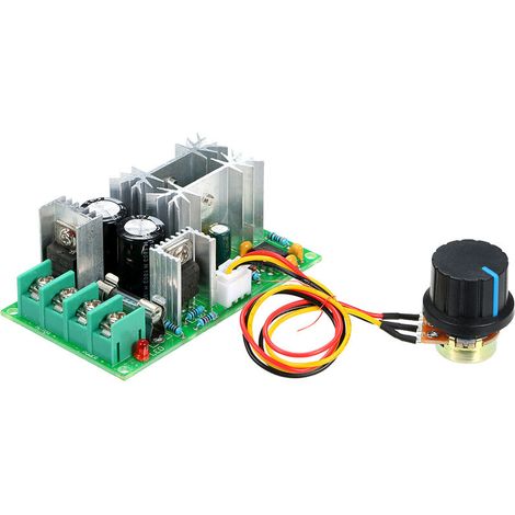 VURAHOME - Régulateur de vitesse moteur DC 12V 24V 36V 48V 20A PWM régulateur de vitesse 0 100% réglable (1/5)