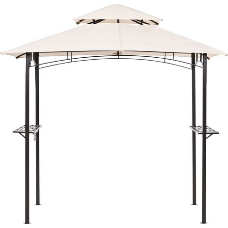 Gazebo NARO Metal 240 cm 148 cm Beige (1/5)