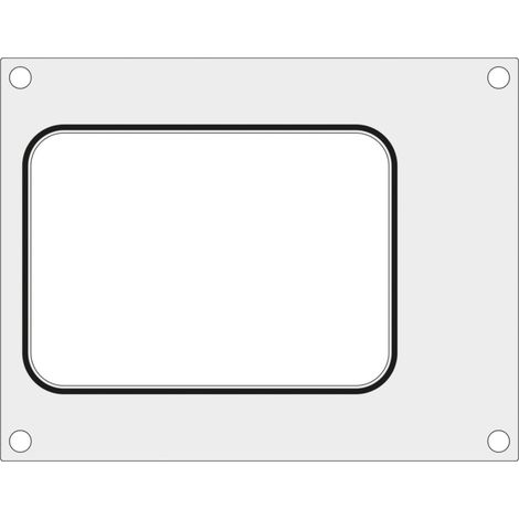 Molde para máquina selladora Hendi para bandeja de 187x137 mm sin división - Hendi 805664