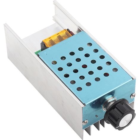 Régulateur de tension, 6000 W, variateur, 220 V, 130 x 60 x 47 mm (1/5)