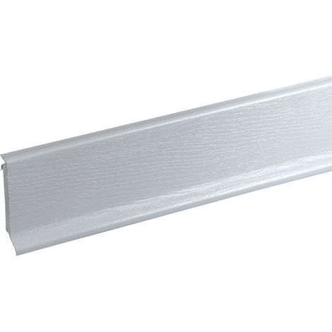 FN Neuhofer Kernsockelleiste 250 cm 60 x 14 mm hellgrau Leisten (1/3)