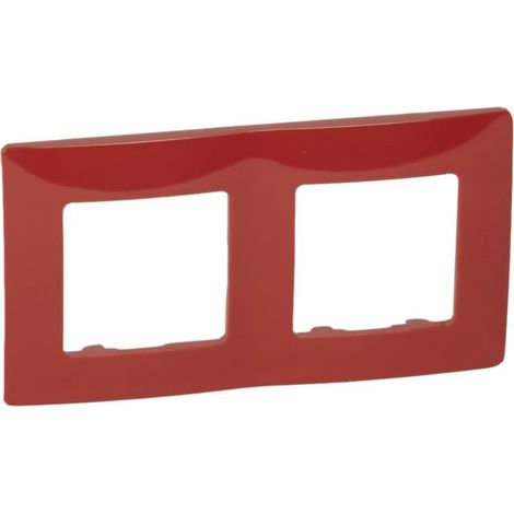 Cornice Legrand niloe double frame termoplastico IP20