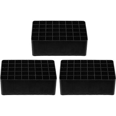 Lot de 3 porte-marqueurs, supports de rangement pour marqueurs de bureau, porte-stylos portables, supports pour stylos-14X8.5X3.5CM-Black (1/3)