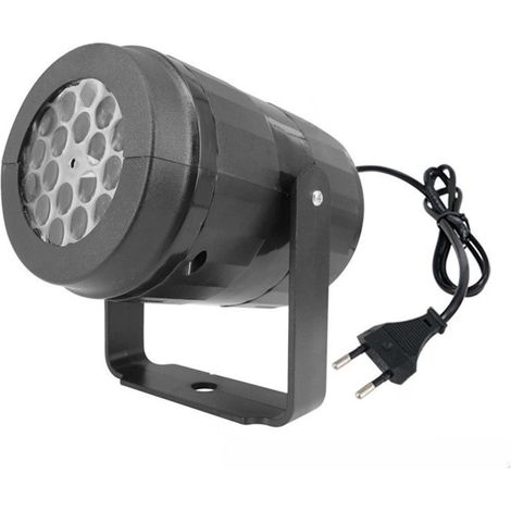 Projecteur lumineux LED USB en forme de flocon de neige pour une ambiance de Noël (1/5)