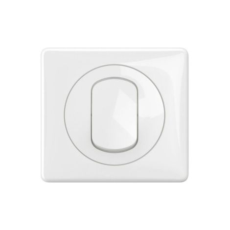 Legrand - Cu00e9liane 2024 - Poussoir u00e9tanche complet - Blanc - IP44 - Ru00e9f : 080251 + CM0031 + CP2701 + CB8001 (1/5)