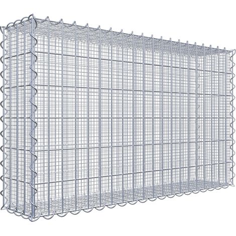 Gabiondeco - Gabion à mailles très fines pour gravillon 100 cm x 60 cm x 20 cm (L x H x P). maille 5 x 10 cm. spirale - Made in Germany (1/3)