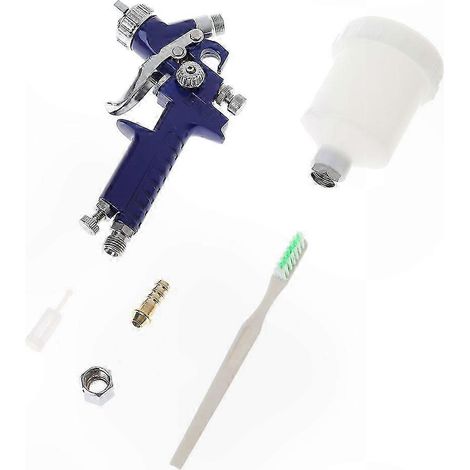 Miniatur-HVLP-Lackierpistole (0,8 mm) für Ausbesserungsarbeiten an Fahrzeugen und Karosserien, hochpräzises Schwerkraft-Sprühgerät für detaillierte Lackierarbeiten