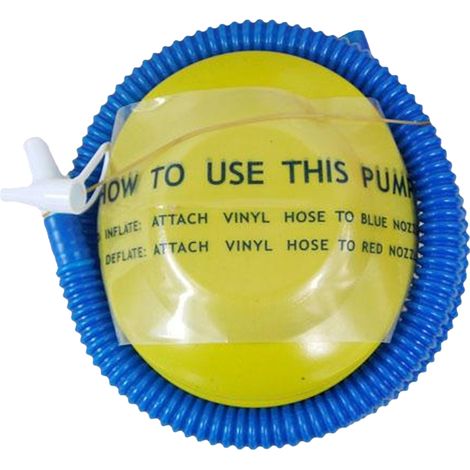 1 Pompe à pied gonflable, plastique durable compact, pour ballons fêtes anniversaires (1/5)