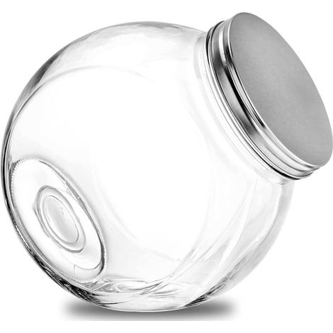 Großes Bonbonglas 4L mit Schraubdeckel für Bonbons und Vorratshaltung (1/5)