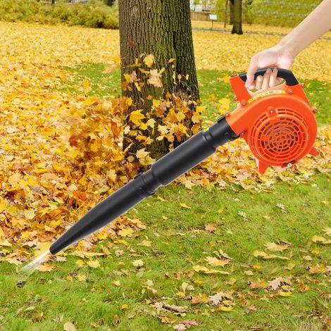 Gas Leaf Blower, Handheld Leaf Blowers for Lawn Care  Gas powered leaf blower, 25.4-cc 2-cycle engine, 400ml, 7500rpm, powerful clearing performance, and ergonomic design (1/5)