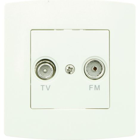 PRISE TV/FM BLANC PROFILE 426102056