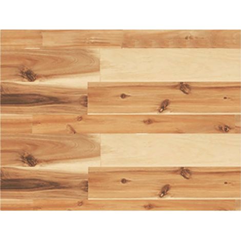 Maison Exclusive - Schweberegal 40x30x4 cm Massivholz Akazie Ölbe
