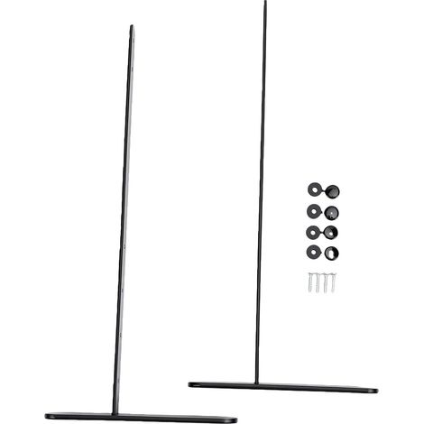 2 Pièces Support de Pegboard de Bureau, en T en Fonte (1/5)